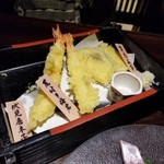 Sengyo tempura donabe meshi nihonshu hokkori - 