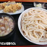 田舎打ち 麺蔵 - 2012年2月　肉汁うどん+ちくわ天