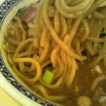 麺家 ぶんすけ - カレーそばの麺