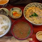 和もと - 親子煮定食（昼）