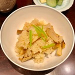 川田 - 2019.8.  松茸ご飯