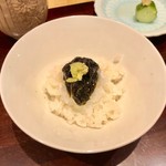 川田 - 2019.8.  海苔の佃煮ご飯