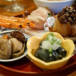 DobuRoku かに・えび・酒 - おばんざい5種盛り