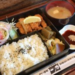 キッチン一力 - とんかつ弁当