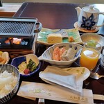 大和屋本店 - 朝食です(￣▽￣)b