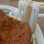 瀬戸うどん - パン粉まみれの麺リフトw