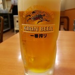 日高屋 - 生ビール