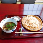 手打蕎麦 宇左ヱ門 - 鴨汁うどん