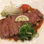 グリルフレンチ - 牛ロースのたたき