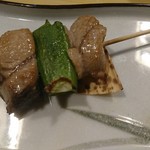 天ぷら旬菜　釧 - トロの炙り