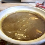 濱司×HAMAJI - ◆すぺしゃるシーフード土鍋カレーは程良い辛さで万人受けしそうな味わい。