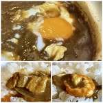 濱司×HAMAJI - 中には「玉子」「海老1尾」「豚肉」、お写真撮り忘れましたけれど「小さなホタテ」も入っています。