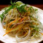 寿司鉄 - 寿司鉄 ＠平和台 ランチに付くサラダ