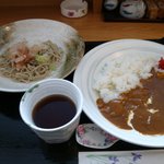 花ひらく - カレーセット ¥760