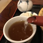 蕎花そば処 - そば湯