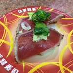 元禄寿司 - H.31.4.9.昼 桜燻かつおたたき 135円税込