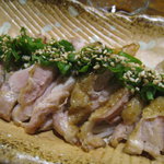 Nouka Sakaba Dohatten - 大和肉鶏もも炙り　1078円