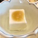 Ume No Hana - 「嶺岡豆腐」というものだそう…。濃厚なお豆腐でした！