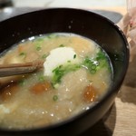 かつお食堂 - （2019/6月）訪問時の具は麩と豆腐など