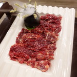 無老鍋 - 手切りの牛肉