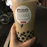 Chichara - 鮮草ゼリー入、タピオカミルクティー！