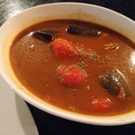 ココロハカレー - ナスとトマトのチキンカレー