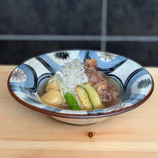 Kyoto-style meat and potatoes with Wagyu beef tail