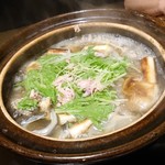 和処 ととし - すっぽん鍋。