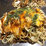 やまさ家 - 肉玉そばイカ天たまごW