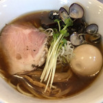 Menya Isshin - 限定 茨城県涸沼産のしじみラーメン¥850