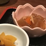 日日是 神戸 段 - 大根、人参、鮪の炊き合わせ（２０１９．９．１４）