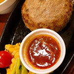 ステーキ&ハンバーグ専門店 肉の村山 - ハンバーグシングル