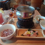 10ZEN - すっぽんスープランチが運ばれてきました♪