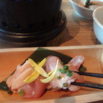 10ZEN - すっぽんスープランチのしゃもを自分で投入するところ♪