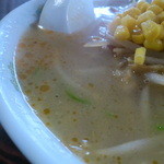 龍泉食堂 - サッポロ塩　スープ