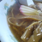龍泉食堂 - 中華そば　スープ