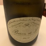 Restaurant La FinS - 2015 De Ladoucette Baron de L ​