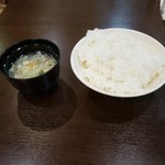 味覚 - ご飯とスープ