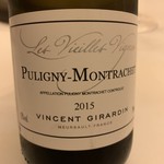 レストラン ラ フィネス - 2015 Vincet Girardin Puligny-Montrachet Les Vieilles Rouge