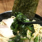 壱角家 - ほうれん草