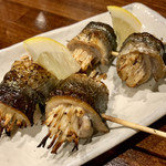 Yakitori No Suke - 秋刀魚えのき巻串