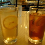 ランチャン　アヴェニュー - トロピカルアイスティーとジンジャエール