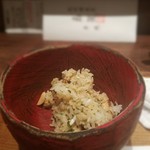 鳥茂 - 松茸ご飯　特別メニュー
