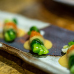 和食　七福神 - 2019.9 一文字のぐるぐる（350円）