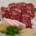 和食　七福神 - 2019.9 特選馬刺 たてがみ付（1,800円）