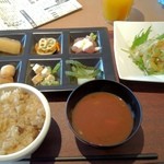 Deli & Cafe - 和食プレート　豚肉おろしポン酢