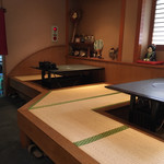 居酒勇介 - ゆったりした店内