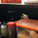 麦笑 - テーブル薬味