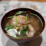 うを徳 - 2019.9 加賀蓮根のすりおろしと北海道トウモロコシを佐賀鱚で巻いたお椀