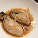 菜香餃子房 - かきの紹興酒漬け500円